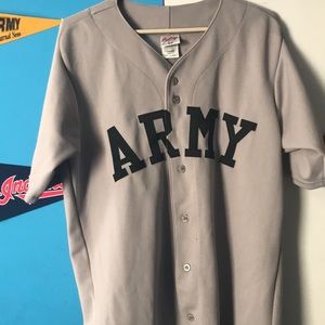 Vintage Army West Point Baseball Jersey